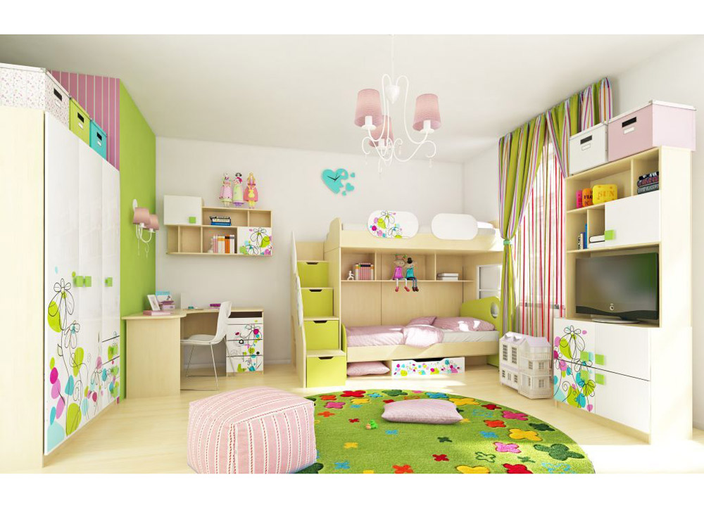 детские комнаты для девочки